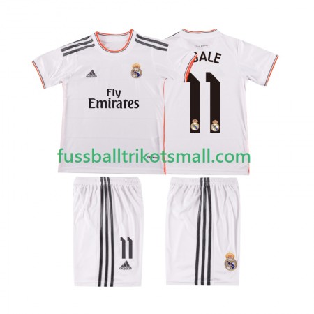 Fußballtrikots Real Madrid BALE 11 2013 2014 Retro Kinder Kurzarm Heimtrikotsatz kaufen
